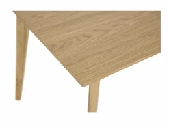 Tafel Ingo 160x80cm - eik massief & decor - naturel