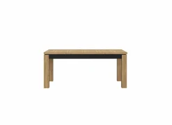 Tafel Kaszimiro 180/220x90cm - decor - waterford eik & zwart