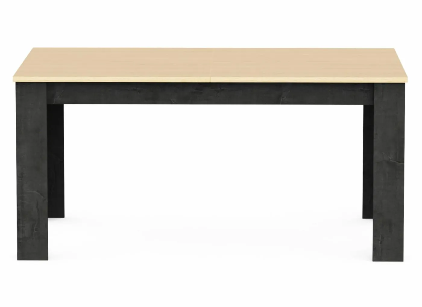 Tafel Kent 155/205x90cm - decor - chêne de fil & sidewalk