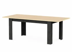 Tafel Kent 155/205x90cm - decor - chêne de fil & sidewalk
