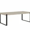 Tafel Lucca 184x103cm - decor - millenium eik & lichtgrijs