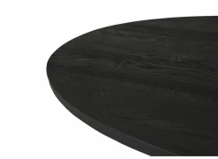 Tafel Mauri 250x128cm - eik massief - zwart