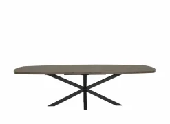 Tafel Mylo 220/280x120cm - lamulux - dark mango