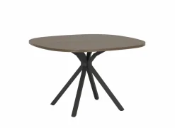 Tafel Onyx 120x120cm - HPL - walnoot