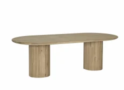 Tafel Pearl 240x110cm - eik massief - naturel
