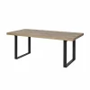 Tafel Stefan Tim 200x100cm - melamine - canyon oak