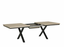 Tafel Toby 190/250x100cm - melamine - castella oak
