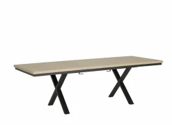 Tafel Toby 190/250x100cm - melamine - castella oak
