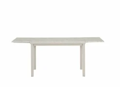 Tafel Vienna 120/200x80cm - decor - carrara creamy