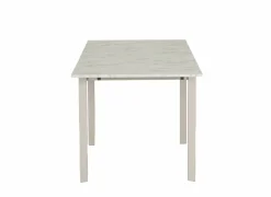 Tafel Vienna 120/200x80cm - decor - carrara creamy