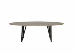 Tafel Wacko 240x120cm - HPL - Halifax eik