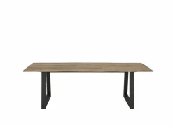 Tafel Woodshed 240x100cm - sheesham massief - naturel