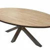 Tafel 200x100cm - decor - bruin