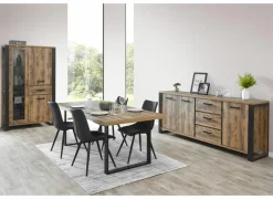 Tafel 200x100cm - decor - bruin