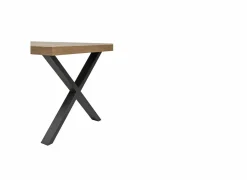 Tafel 200x100cm - decor - bruin & zwart