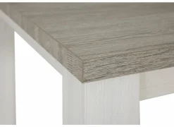 Tafel 184x102cm - decor - lariks & bruine eik