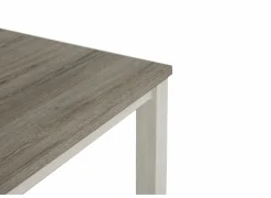 Tafel 184x102cm - decor - lariks & bruine eik