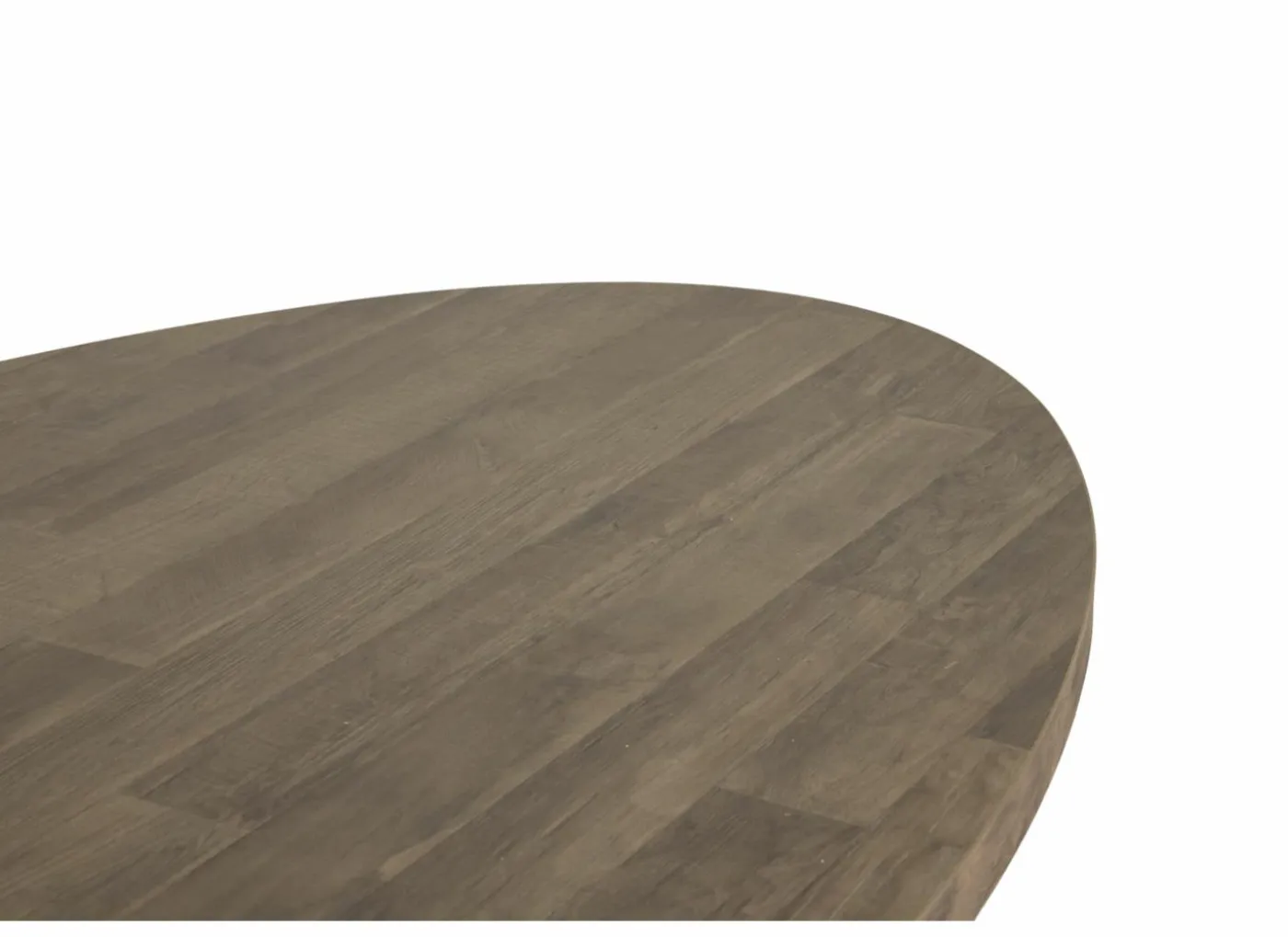 Tafel 260x130cm - decor - old teak & matt black