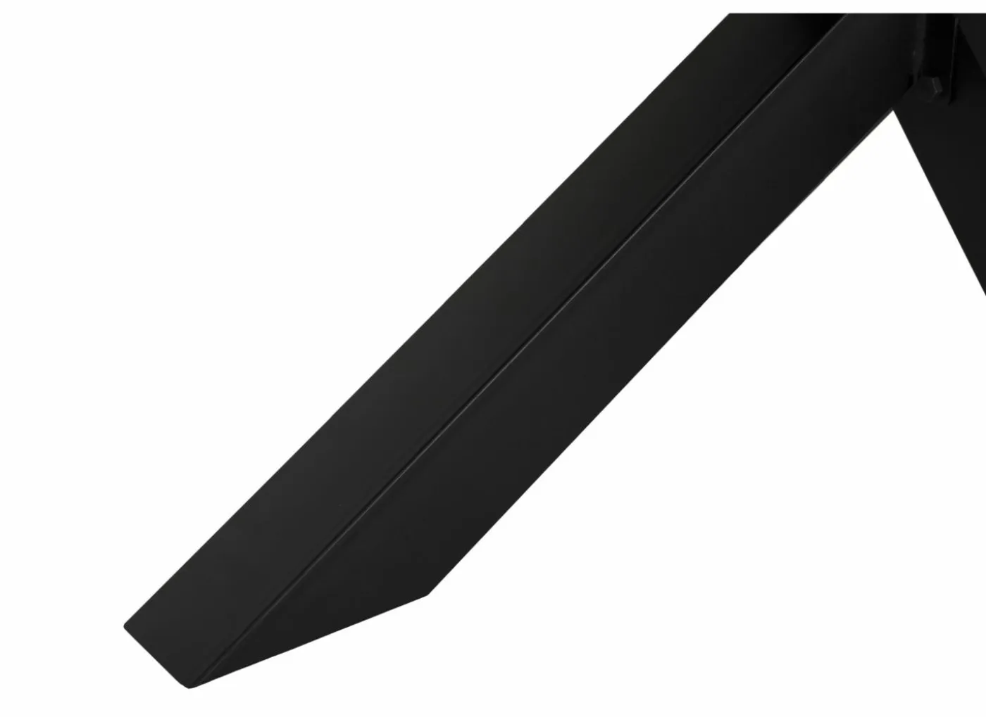 Tafel 260x130cm - decor - old teak & matt black