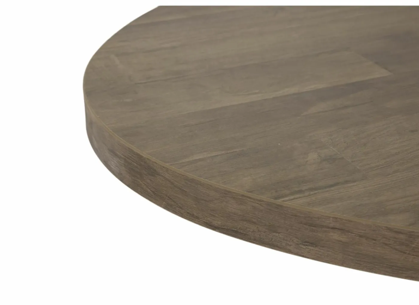 Tafel 183x100cm - decor - old teak & matt black