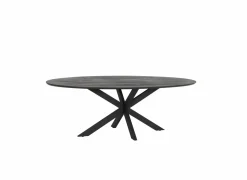 Tafel 230x110cm - eik massief - oak black sky