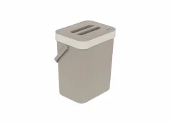 Tafelafvalemmer Compost 5L - kunststof - taupe