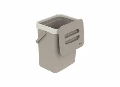 Tafelafvalemmer Compost 5L - kunststof - taupe