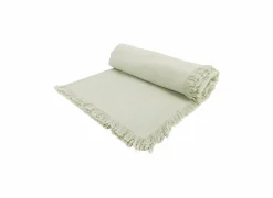 Tafelkleed Franjes 140x250cm- katoen - groen