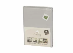 Tafelkleed Teflon 150x260cm - stof - zilver