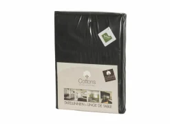 Tafelkleed Teflon 250x250cm - stof - zwart