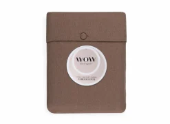Tafelkleed WOW Essence Sable  150x300cm - katoen & linnen - bruin