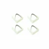 Tafelklem wit, set van 4