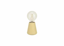 Tafellamp ASBY E27 H10cm hout beige