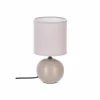 Tafellamp Boule E14 H25cm taupe