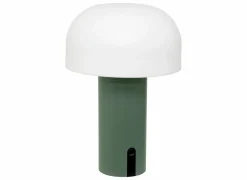 Tafellamp Jany Outdoor Ø15xH22cm - kunststof - groen met USB