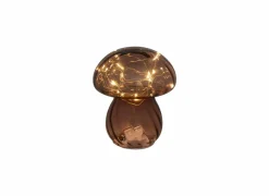 Tafellamp Malu LED H15cm,5 - glas - antiek roze