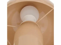 Tafellamp Paddenstoel Lito Ø20xH24,5cm E27 - metaal - terracotta