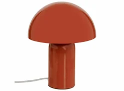 Tafellamp Paddenstoel Lito Ø20xH24,5cm E27 - metaal - terracotta