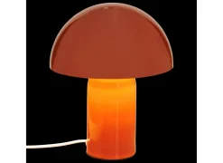 Tafellamp Paddenstoel Lito Ø20xH24,5cm E27 - metaal - terracotta