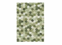 Tapijt Aspero 160x230cm - polyestervezel - groen & multicolor