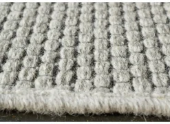 Tapijt Himalaya 80x240cm - wol - lichtgrijs