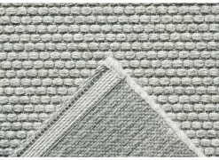 Tapijt Himalaya 140x200cm - wol - lichtgrijs