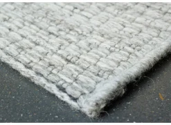 Tapijt Himalaya 140x200cm - wol - lichtgrijs