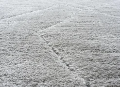 Tapijt Madagaskar 133x195cm - polyestervezel - lichtgrijs