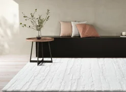 Tapijt Madagaskar 200x290cm - polyestervezel - wit