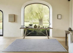 Tapijt Madagaskar 160x230cm - polyestervezel - lichtgrijs