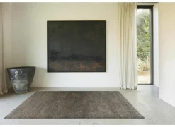 Tapijt Medusa 240x300cm - polyestervezel - grijs & bruin