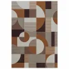 Tapijt Milo 120x170cm - polyestervezel - multicolor