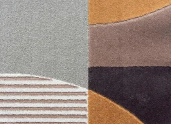 Tapijt Milo 120x170cm - polyestervezel - multicolor