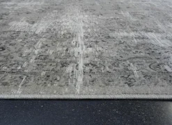 Tapijt Ritz 67x210cm - polyestervezel - grijs